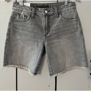 Joe's Vintage Stretch 7" Grey Destroyed